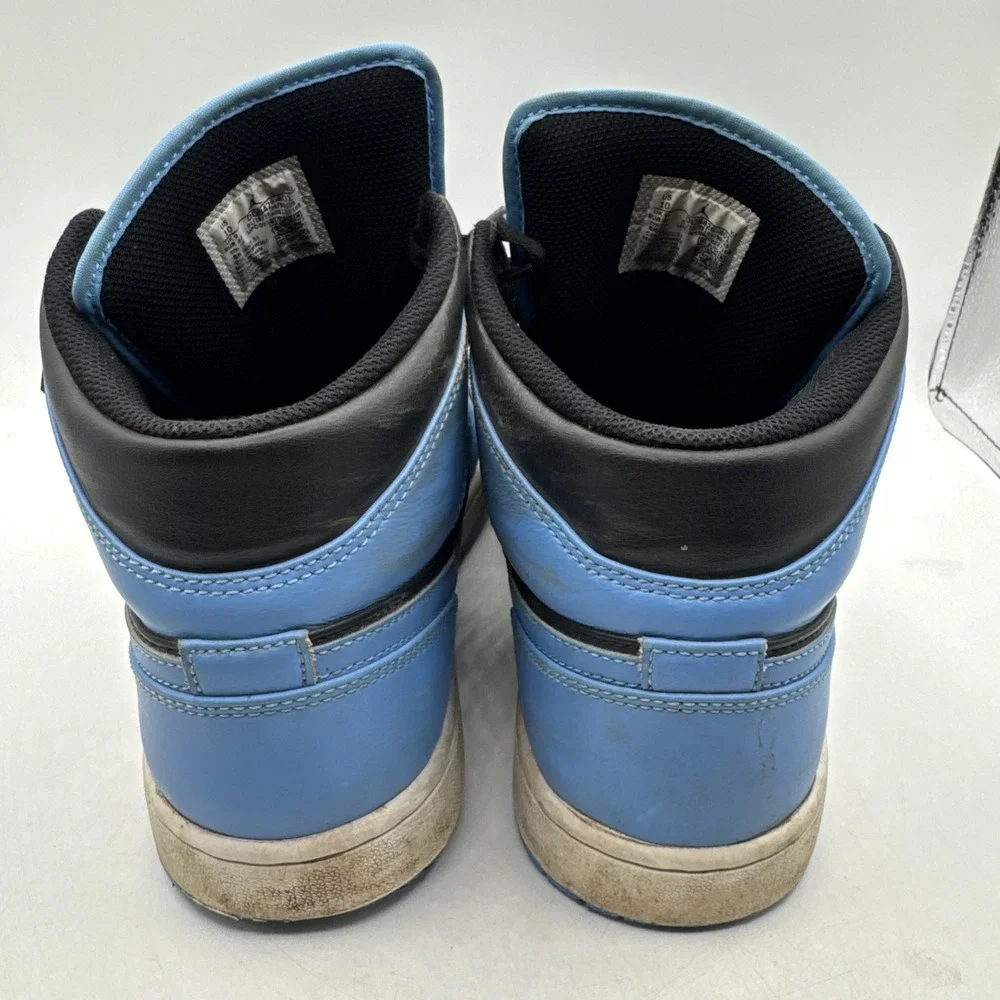 Men's‎ 10 Nike Air Jordan 1 Mid University Blue/Black DQ8426-401